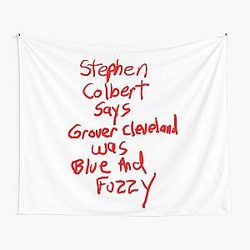 Stephen Colbert Says Crappy Drawing Tapestry