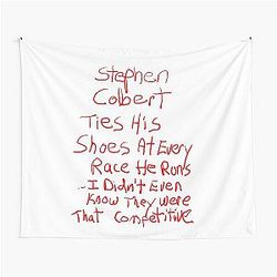 Stephen Colbert Says Crappy Drawing Tapestry
