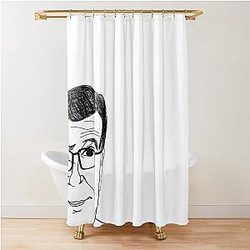 Stephen Colbert Caricature Shower Curtain