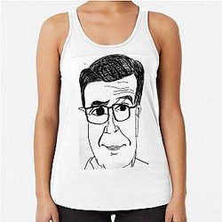 Stephen Colbert Caricature Tank Top