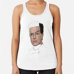 Stephen Colbert Racerback Tank Top