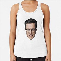 Stephen Colbert Racerback Tank Top