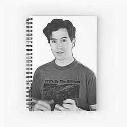 Young Stephen Colbert Spiral Notebook