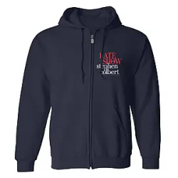 The Late Show 2026 DTNK2003 Stephen Colbert Zipped Hoodies