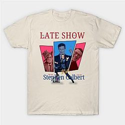 The Late Show The One And Only 2026 DTNK2003 Stephen Colbert T-Shirts