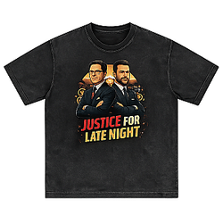 Justice For Late Night DTNK1205 Stephen Colbert T-Shirts