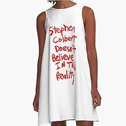 Stephen Colbert Says A-Line Dress