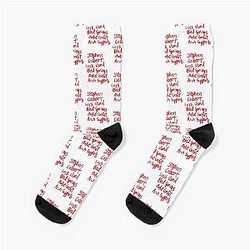 Stephen Colbert Says Crappy Socks