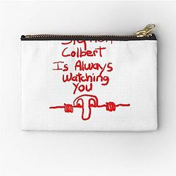 Stephen Colbert Says Crappy Drawing Zipper Pouch