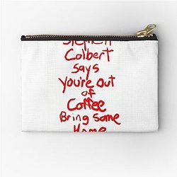 Stephen Colbert Says Crappy Drawing Pouch