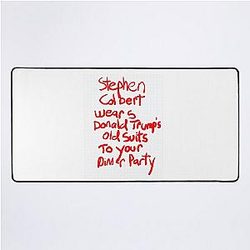 Stephen Colbert Says Crappy Drawing Desk Mat