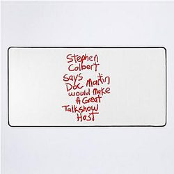 Stephen Colbert Says Crappy Drawing Desk Mat