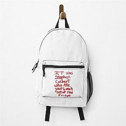 Stephen Colbert Says Crappy Drawing Backpack