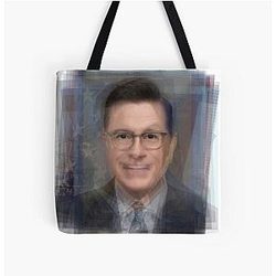 Stephen Colbert Portrait Tote Bag