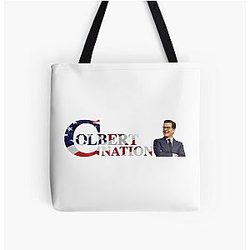 Stephen Colbert Colbert Nation All Over Print Tote