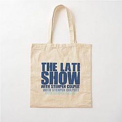 The Late Show with Stephen Colbert Cotton Tote Bag
