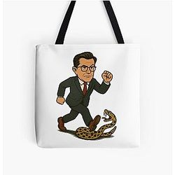 Keep On Treadin' Stephen Colbert Strikes Back Tote Bag