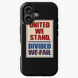United We Stand Divided We Fall iPhone case