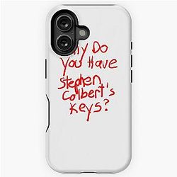 Stephen Colbert Says Crappy Drawing iPhone Case