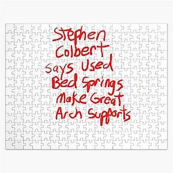 Stephen Colbert Says Crappy Jigsaw Puzzle