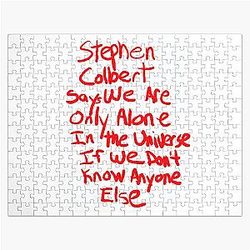 Stephen Colbert Says Crappy Drawing Puzzle
