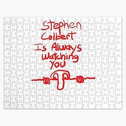 Stephen Colbert Says Crappy Jigsaw Puzzle