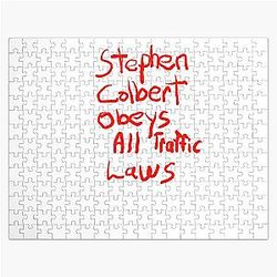 Stephen Colbert Says Crappy Drawing Jigsaw Puzzle