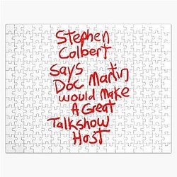 Stephen Colbert Says Crappy Drawing Jigsaw Puzzle