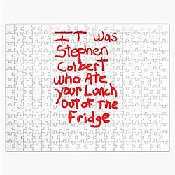 Stephen Colbert Says Crappy Drawing Jigsaw Puzzle