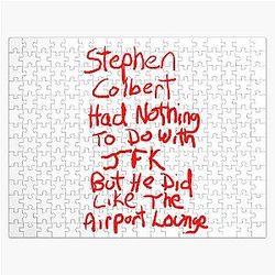 Stephen Colbert Says Crappy Drawing Jigsaw Puzzle