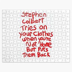 Stephen Colbert Says Crappy Drawing Puzzle