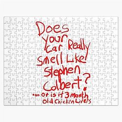 Stephen Colbert Says Crappy Drawing Puzzle