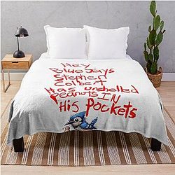 Stephen Colbert Says Crappy Drawing Throw Blanket