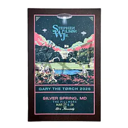 2026 Signed Tour DTNK1709 Stephen Wilson Jr Posters