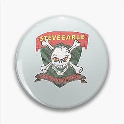 Steve Earle Copperhead Toad Album Promo  Pin