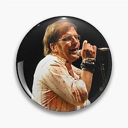 Steve Earle - Photograph Pin
