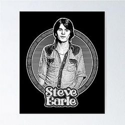 Steve Earle Poster