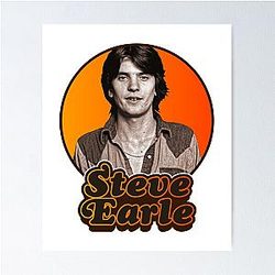 Steve Earle Poster