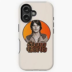Retro Steve Earle Tribute iPhone Tough Case