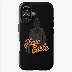 Steve Earle  Retro Folk Singer Songwriter iPhone Tough Case