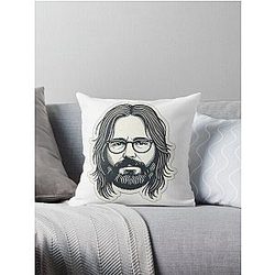 Steve Earle Throw Pillow