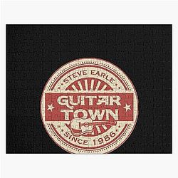 Steve Earle   Guitar Town  Classic Jigsaw Puzzle