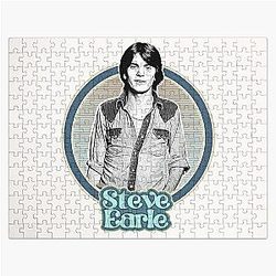 Steve Earle ∆∆ Vintage Look Original Design Jigsaw Puzzle