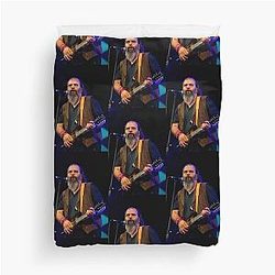 Steve Earle Live  Duvet Cover