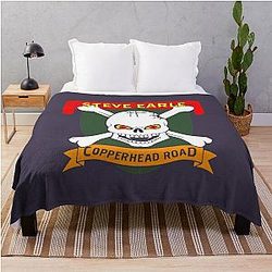 Steve Earle Throw Blanket