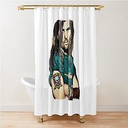 Steve Earle Shower Curtain