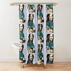 Steve Earle Shower Curtain