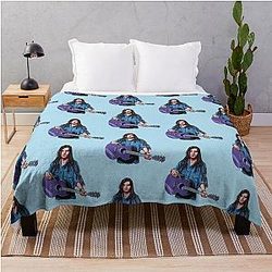 Steve Earle Throw Blanket