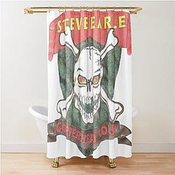 Find 1988 Steve Earle Copperhead Toad Album Promo T-Shirt Shower Curtain