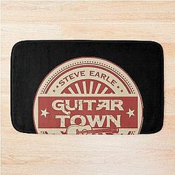 Steve Earle   Guitar Town  Classic Bath Mat
